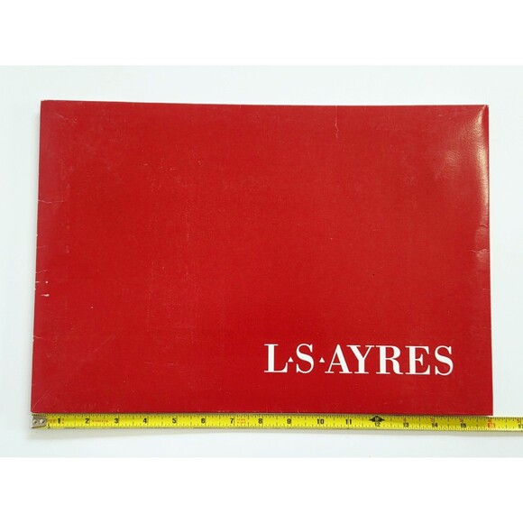 LS Ayres Gift Box Set of 4 Red White Department Store Indianapolis Indiana Macys - Picture 10 of 12